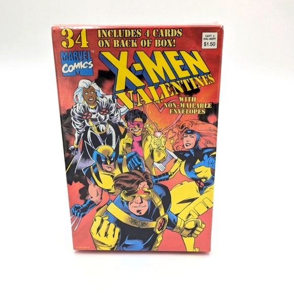 1995 Marvel Comics X-Men Valentines Cards - Picture 1 of 4